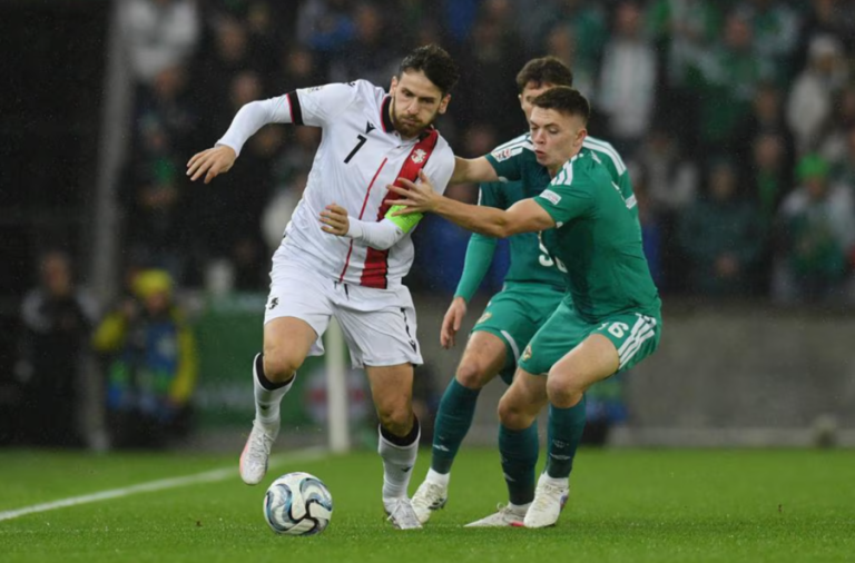 Full Match: Bắc Ireland vs Georgia (01:45 – 06/10)